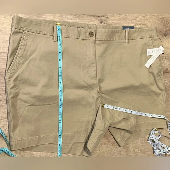 Talbots Relaxed Super Soft Chino Shorts - Picture 3 of 10